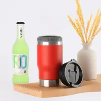 Cross-Border New Arrival 14Oz Stainless Steel Beer Jar Insulated Cup With Bottle Opener Outdoor Large Capacity Cold Preservation Jar Wholesale sku image 6