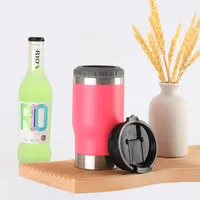 Cross-Border New Arrival 14Oz Stainless Steel Beer Jar Insulated Cup With Bottle Opener Outdoor Large Capacity Cold Preservation Jar Wholesale sku image 7