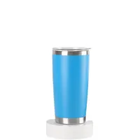 Amazon 20Oz Stainless Steel Travel Cup Double-Layer Vacuum Large Capacity Large Ice Cup Car Portable Thermos Cup Wholesale sku image 3