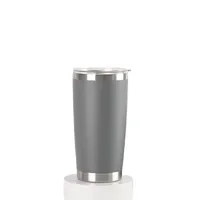 Amazon 20Oz Stainless Steel Travel Cup Double-Layer Vacuum Large Capacity Large Ice Cup Car Portable Thermos Cup Wholesale sku image 12