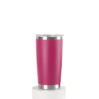 Amazon 20Oz Stainless Steel Travel Cup Double-Layer Vacuum Large Capacity Large Ice Cup Car Portable Thermos Cup Wholesale sku image 13