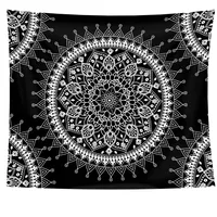 INS THALO Blue Constellation Mandala Tapestry Hanging Cloth Cross-Border Printing Wall Cloth Home Decorative Cloth Tapestry Wall Hanging main image 5