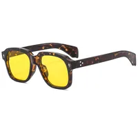 IG Style Vacation Commute Multicolor Pc Resin Square Full Frame Glasses sku image 2