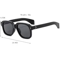 IG Style Vacation Commute Multicolor Pc Resin Square Full Frame Glasses sku image 1