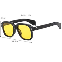 IG Style Vacation Commute Multicolor Pc Resin Square Full Frame Glasses sku image 5