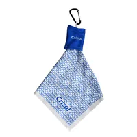Glasses Cloth Factory Direct Supply Keychain Glasses Cloth Fine Fiber Cloth Small Punching Bag | Neoprene Small Punching Bag sku image 3