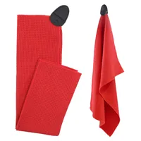 Microfiber Magnetic Golf Towel Magnet Pineapple Plaid Sports Towel Waffle Wipe Golf Club Towels main image 1