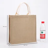 Canvas Bag In Stock MUJI Three-Dimensional Canvas Bag With Gift Float Enamelling Ribbon Portable Film Canvas Bag sku image 22