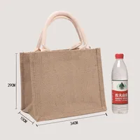 Canvas Bag In Stock MUJI Three-Dimensional Canvas Bag With Gift Float Enamelling Ribbon Portable Film Canvas Bag sku image 21