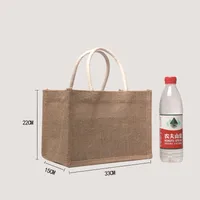 Canvas Bag In Stock MUJI Three-Dimensional Canvas Bag With Gift Float Enamelling Ribbon Portable Film Canvas Bag sku image 11