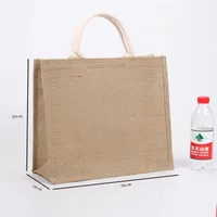 Canvas Bag In Stock MUJI Three-Dimensional Canvas Bag With Gift Float Enamelling Ribbon Portable Film Canvas Bag sku image 42