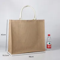 Canvas Bag In Stock MUJI Three-Dimensional Canvas Bag With Gift Float Enamelling Ribbon Portable Film Canvas Bag sku image 50