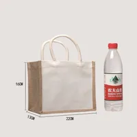 Canvas Bag In Stock MUJI Three-Dimensional Canvas Bag With Gift Float Enamelling Ribbon Portable Film Canvas Bag sku image 2