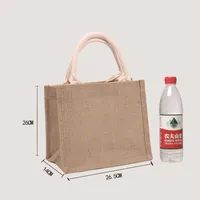 Canvas Bag In Stock MUJI Three-Dimensional Canvas Bag With Gift Float Enamelling Ribbon Portable Film Canvas Bag sku image 15