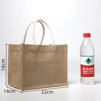 Canvas Bag In Stock MUJI Three-Dimensional Canvas Bag With Gift Float Enamelling Ribbon Portable Film Canvas Bag sku image 4