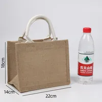 Canvas Bag In Stock MUJI Three-Dimensional Canvas Bag With Gift Float Enamelling Ribbon Portable Film Canvas Bag sku image 7