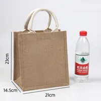 Canvas Bag In Stock MUJI Three-Dimensional Canvas Bag With Gift Float Enamelling Ribbon Portable Film Canvas Bag sku image 18