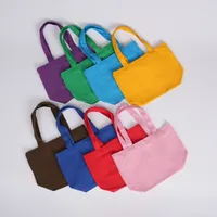 Factory Wholesale Cotton Blank In Stock Canvas Bag Custom Small Batch Color Cotton Canvas Bag Custom Logo main image 1