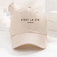 Unisex Streetwear Letter Printing Curved Eaves Baseball Cap sku image 5