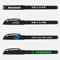 Black Pen Good-looking Press Gel Pen Customized Pen Ball Pen Advertising Marker Ballpoint Pen Signature Pen Office Supplies Wholesale main image 3