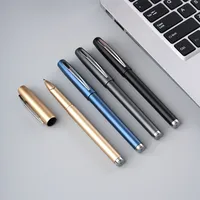 Metal Texture Spray Paint Gel Pen Advertising Marker Custom Logo High-End Black Pen Signature Pen Promotional Pen Custom Wholesale main image 1