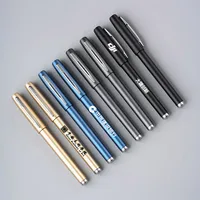 Metal Texture Spray Paint Gel Pen Advertising Marker Custom Logo High-End Black Pen Signature Pen Promotional Pen Custom Wholesale main image 2