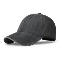 Korean Washed-out Hat Customization Distressed Baseball Cap Retro Peaked Cap Men And Women All-Match Fashion Trendy Factory Wholesale main image 4