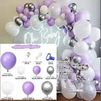 Retro Vintage Balloon Chain Suit Inflatable Latex Balloons For Wedding Party Birthday Archway Decorations main image 2