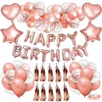 Retro Vintage Balloon Chain Suit Inflatable Latex Balloons For Wedding Party Birthday Archway Decorations sku image 17