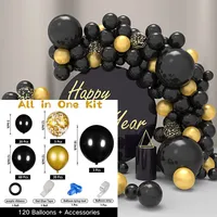 Retro Vintage Balloon Chain Suit Inflatable Latex Balloons For Wedding Party Birthday Archway Decorations sku image 15