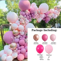 Retro Vintage Balloon Chain Suit Inflatable Latex Balloons For Wedding Party Birthday Archway Decorations sku image 26