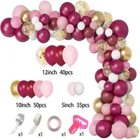 Retro Vintage Balloon Chain Suit Inflatable Latex Balloons For Wedding Party Birthday Archway Decorations sku image 27