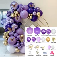 Retro Vintage Balloon Chain Suit Inflatable Latex Balloons For Wedding Party Birthday Archway Decorations sku image 32