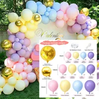Retro Vintage Balloon Chain Suit Inflatable Latex Balloons For Wedding Party Birthday Archway Decorations sku image 45