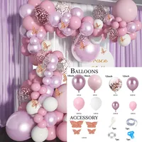 Retro Vintage Balloon Chain Suit Inflatable Latex Balloons For Wedding Party Birthday Archway Decorations sku image 38