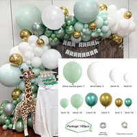 Retro Vintage Balloon Chain Suit Inflatable Latex Balloons For Wedding Party Birthday Archway Decorations sku image 43