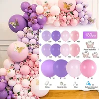 Retro Vintage Balloon Chain Suit Inflatable Latex Balloons For Wedding Party Birthday Archway Decorations sku image 49
