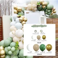 Retro Vintage Balloon Chain Suit Inflatable Latex Balloons For Wedding Party Birthday Archway Decorations sku image 39