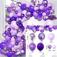 Retro Vintage Balloon Chain Suit Inflatable Latex Balloons For Wedding Party Birthday Archway Decorations sku image 29