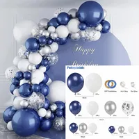 Retro Vintage Balloon Chain Suit Inflatable Latex Balloons For Wedding Party Birthday Archway Decorations sku image 51