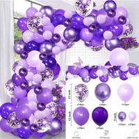 Retro Vintage Balloon Chain Suit Inflatable Latex Balloons For Wedding Party Birthday Archway Decorations sku image 47