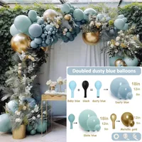 Retro Vintage Balloon Chain Suit Inflatable Latex Balloons For Wedding Party Birthday Archway Decorations sku image 55