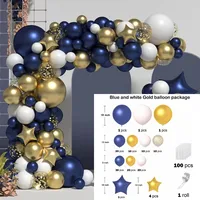 Retro Vintage Balloon Chain Suit Inflatable Latex Balloons For Wedding Party Birthday Archway Decorations sku image 37