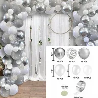 Retro Vintage Balloon Chain Suit Inflatable Latex Balloons For Wedding Party Birthday Archway Decorations sku image 13