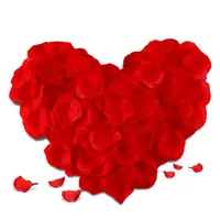 Wedding Celebration Supplies 1000 Pieces Non-Woven Fabric Rose Petal Decorative Artificial Flowers Wedding Room Decoration Petals main image 5