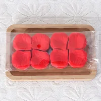 Wedding Celebration Supplies 1000 Pieces Non-Woven Fabric Rose Petal Decorative Artificial Flowers Wedding Room Decoration Petals sku image 1