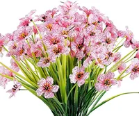 Amazon Artificial Flowers Lavender Simulation Flowers Indoor Outdoor Decoration Faux Wholesale main image 4