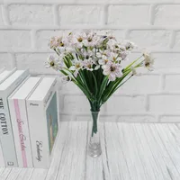 Amazon Artificial Flowers Lavender Simulation Flowers Indoor Outdoor Decoration Faux Wholesale sku image 1