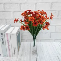 Amazon Artificial Flowers Lavender Simulation Flowers Indoor Outdoor Decoration Faux Wholesale sku image 2