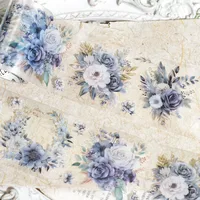 1 Set Plant Flowers School PET Retro Maximalism Artistic Adhesive Tape main image 7